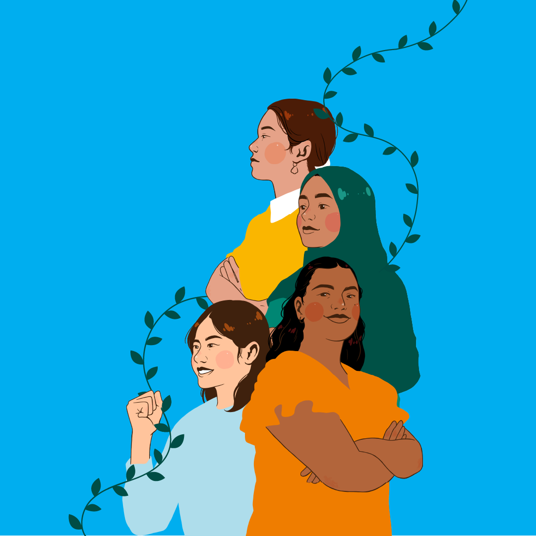 Climate action event branding - Girls Go Green Summit Banner