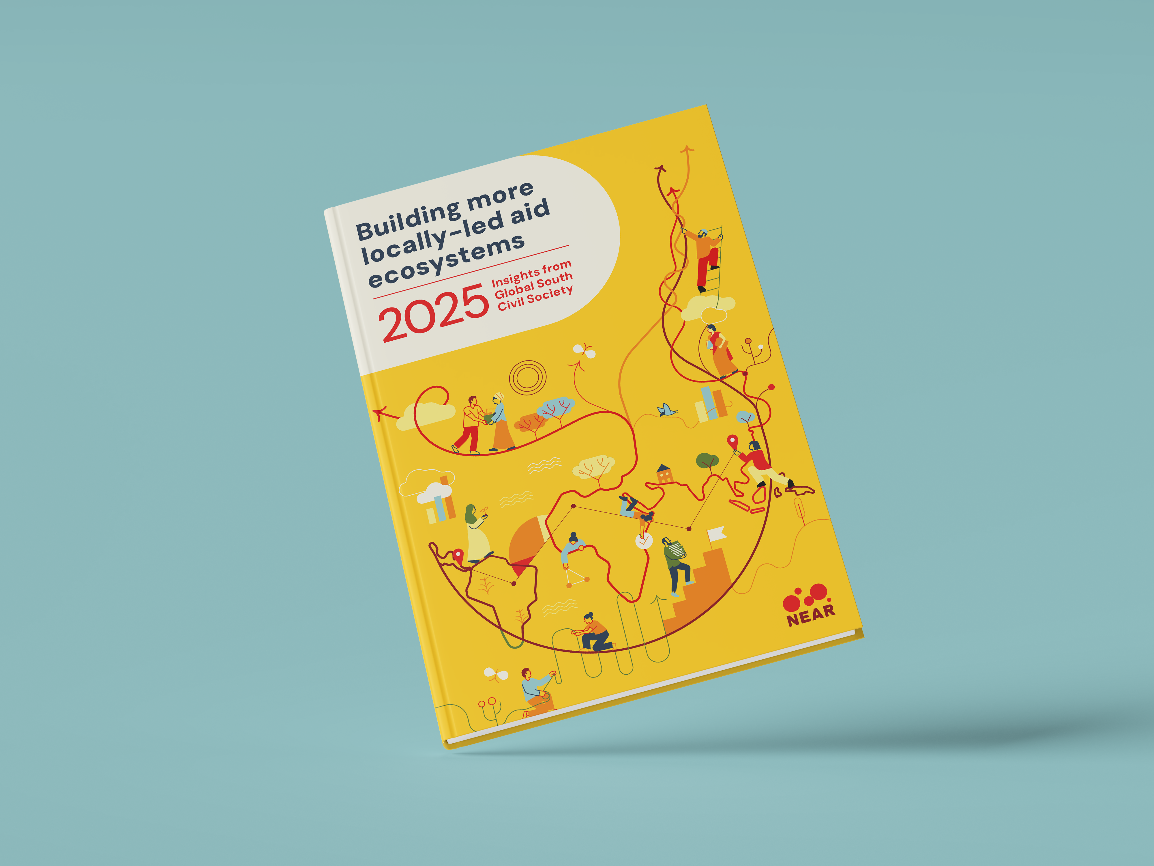 Building more locally-led aid ecosystems report cover - NEAR