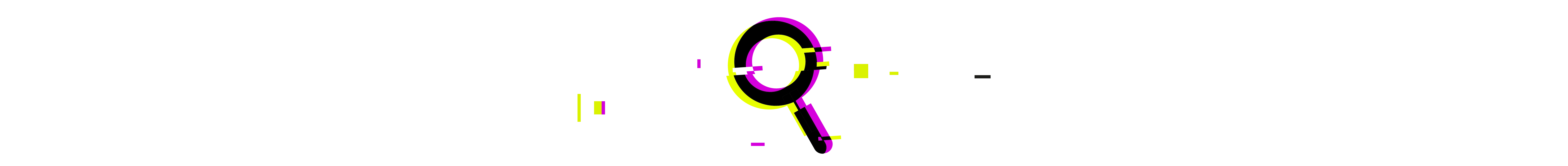Magnifying glass illustration for Global campaign against digital gender-based violence