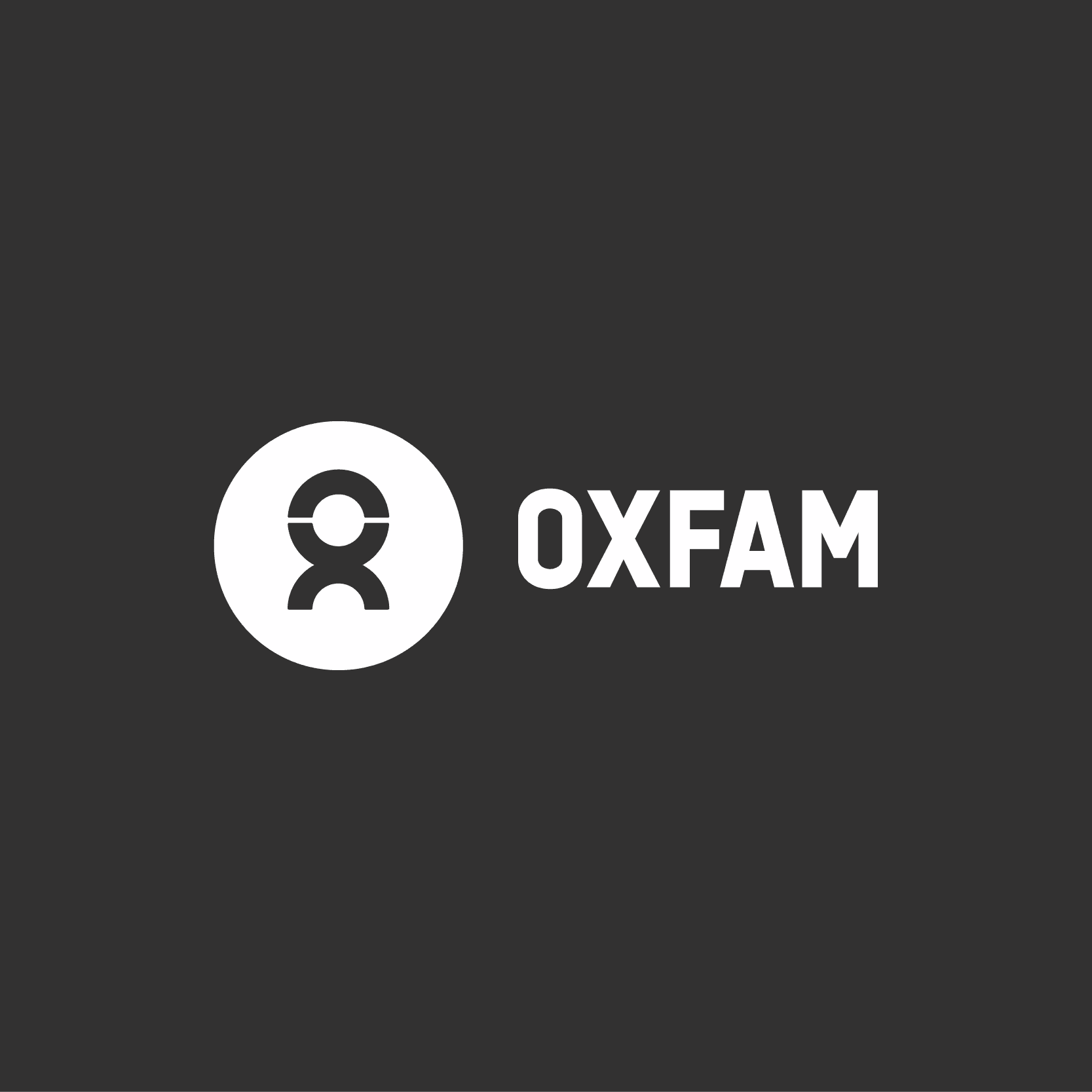 OXFAM logo - Dark Background